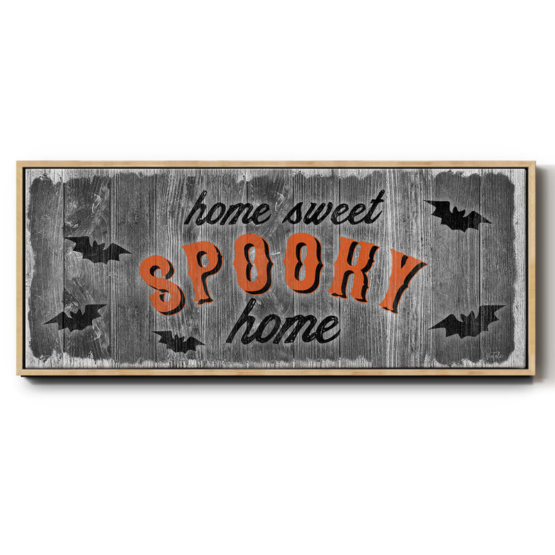 Home Sweet Spooky - toile encadrée
