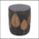 Outdoor Lightweight Concrete Side Table With Weather-Resistant Design And No Assembly Required For Patio Use