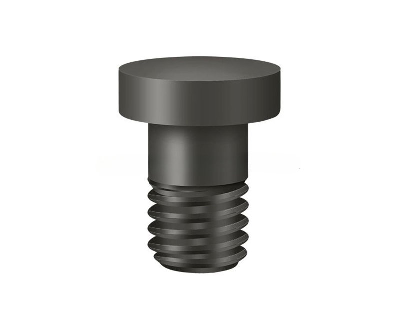 Deltana HPSS70U10B Extended Button Tip for Solid Brass Hinges in Oil-rubbed Bronze, Oil-rubbed Bronze