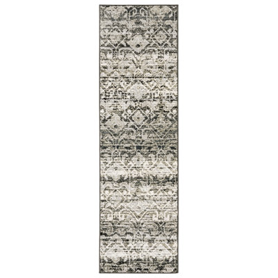 Tapis bleu marine / noir Laurie