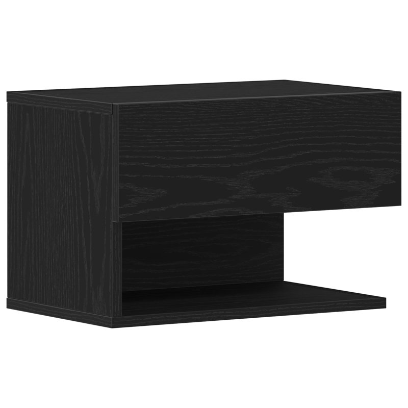 46cm W Manufactured Wood Bedside Table, Individual