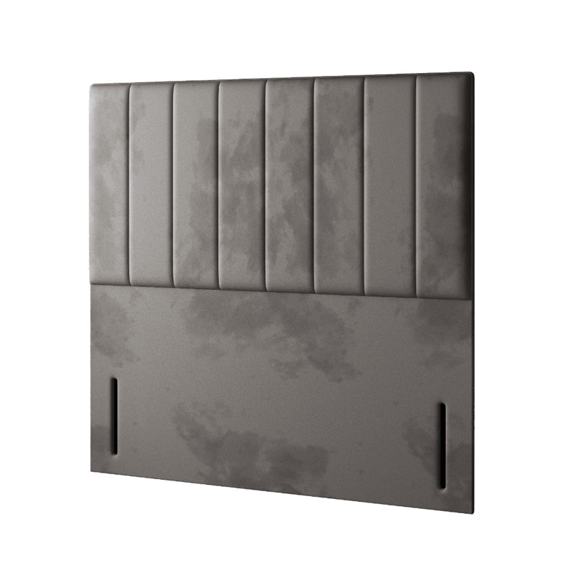 Hedley Divan Bed Base, 2 Right Drawers, Single (3'), Charcoal