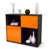 Anthracite/High-gloss orange