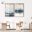Gilded Coastal Calm Blue Art -2020668567-2020668565
