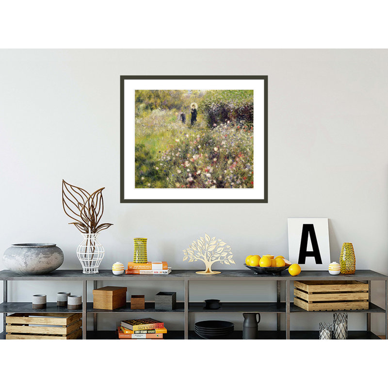 Summer LandscapePierre-Auguste Renoir -Framed Giclee Print, 33.5" H x 38.84" W