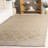 Natural Fiber Hand Woven Jacquard Performance Trellis Indoor Rug-423774098
