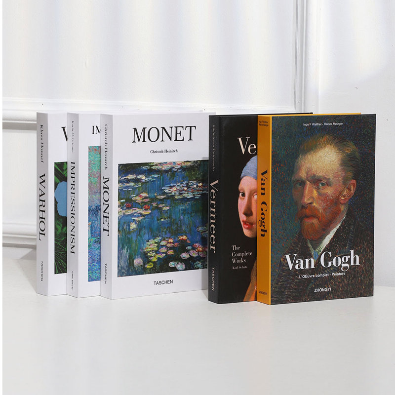 Art Decorative Books (Set Of 5)