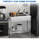 Free Standing Single Bowl Sink With 360°Rotating Faucet