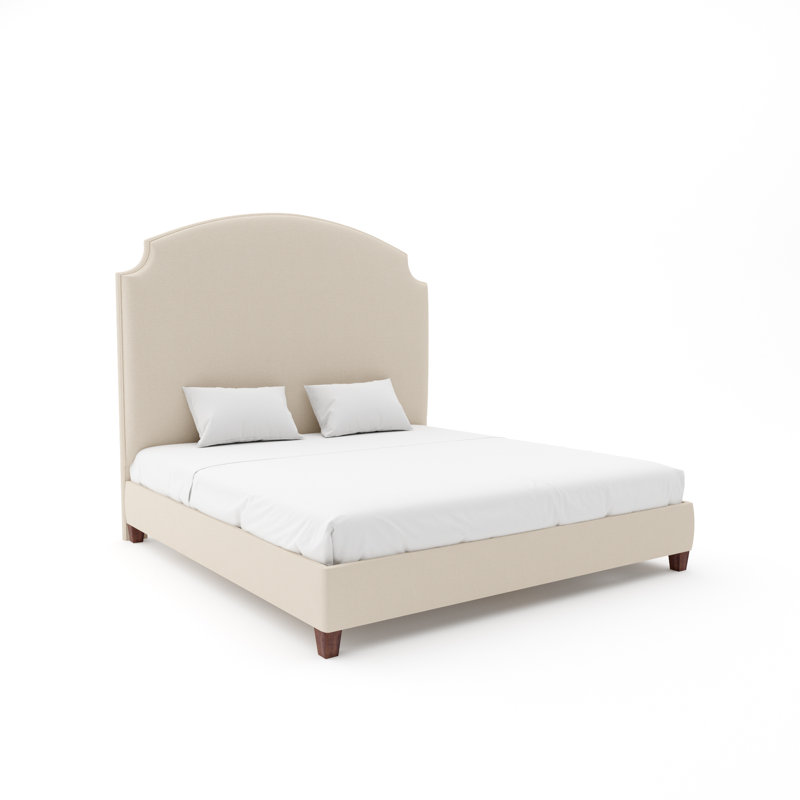 Lexington Bed With 9" Rails, Maestro Ultra Performance Latte, Full, Espresso