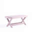 Banc rembourré en velours Mid-Century-821812358