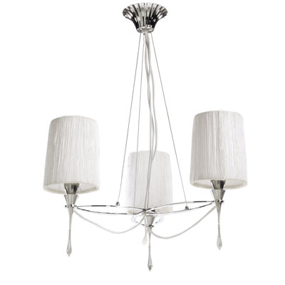 Vidal 3 - Light Shaded Chandelier