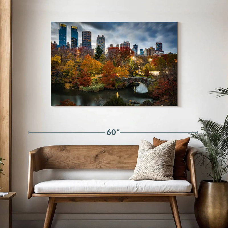 Sebbie NYC Gapstow Bridge, 30" H x 45" W