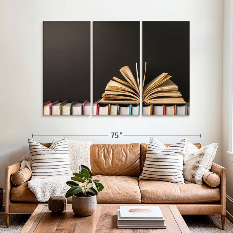 Livre sur les livres Kerner, H 42 po x l 65 po