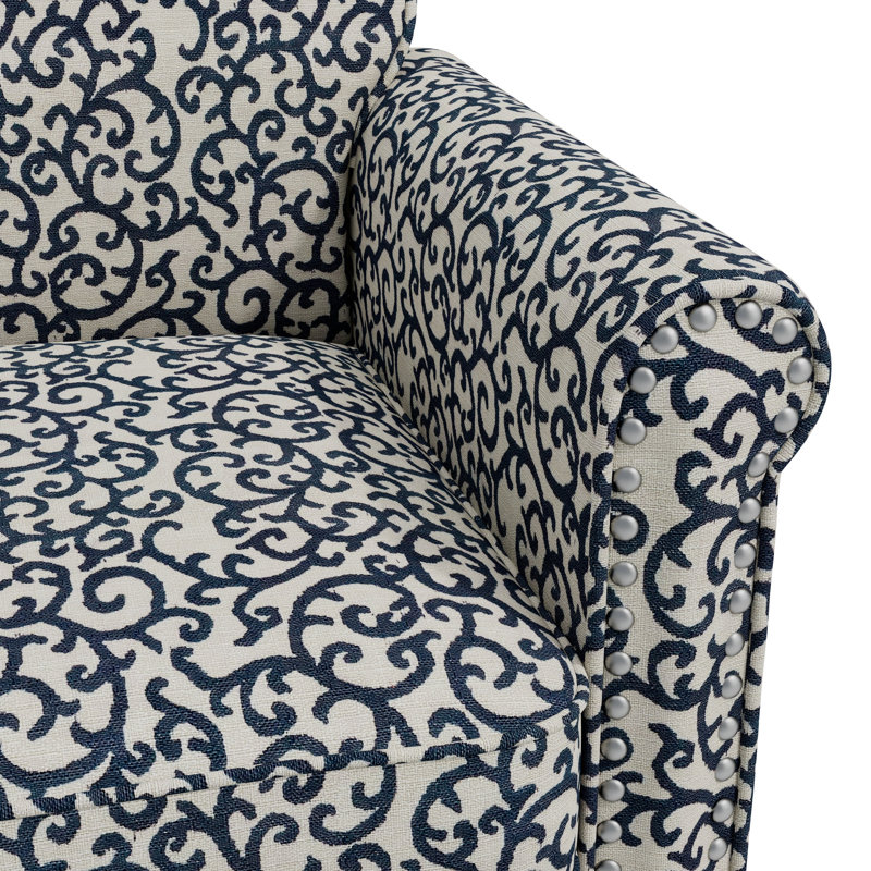 Chaise d'appoint Barnet, Noir