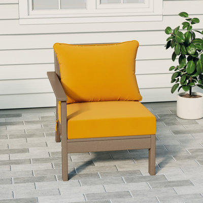 Deep Seating Left Arm Chair With Cushions