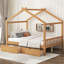 Lit plateforme avec deux tiroirs House-92641211