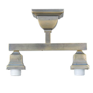 2 - Light Semi Flush Mount