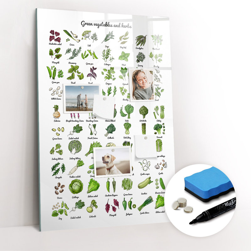 Magnetic Glass Dry Erase Board