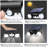 Solar Lights Outdoor X-Watt LED Dusk to Dawn Floor Light with Motion Sensor (pack of 1)