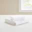 Housse de couette tissée à rayures avec enveloppe - Couvre-oreillers, confortable et élégante, simple à très grand, 3 pièces, toxine
