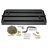 Triple Row Gas Burner Pan & Connection Kit - Powder Coated - Fire Pit or Fireplace- FREE Bonus Bag of Glowing Embers-101958869-109719715