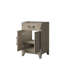 Meuble-lavabo simple en chêne brun l 20 po x P 18 po-310703497