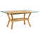 Trellis Glass Top Dining Table