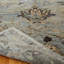 Stiefel Hand Knotted Wool Floral Area Rug in Grey-930420187