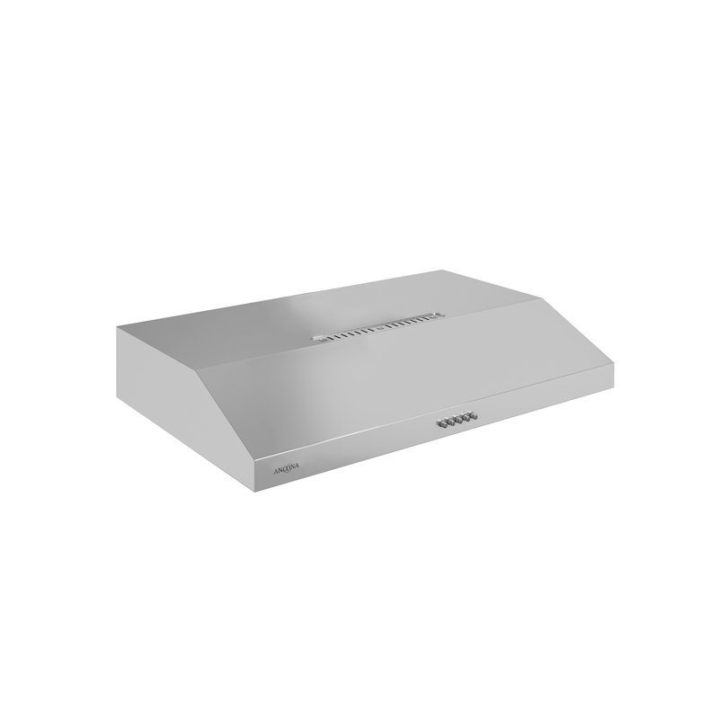 Hotte de cuisinière sous armoire sans conduit de 30 po à 325 pi³ / min Ancona Slim SDRW, Acier inoxydable