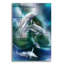 Art mural en verre Red Barrel Studio® «Dance Of The Dolphins» par Carol Cavalaris-168689344