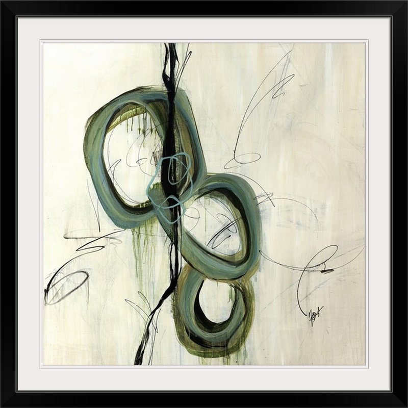 « i » farrell douglass, reproduction d’art Hyperbole, H 24 po x l 24 po x P 1,5 po, Toile