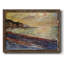La plage à Pourville, coucher de soleil, 1882, peinture sur toile encadrée-926663568-926663571