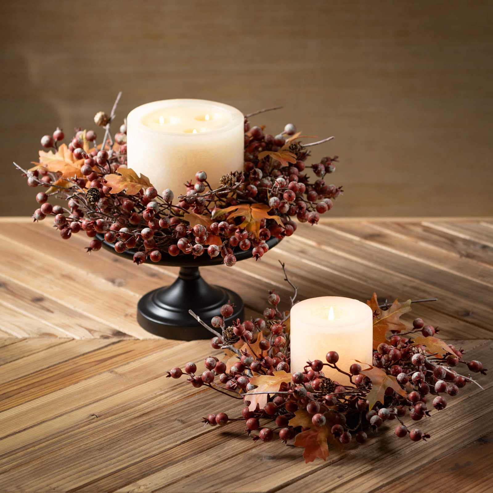 Primrue 15" Berry Thanksgiving Wreath