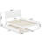 Phoenix Wood Platform Bed with Trundle-891028862-891028857
