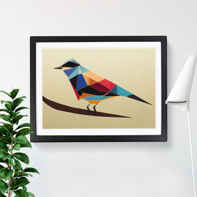 Wild Bird Abstract - Framed Print