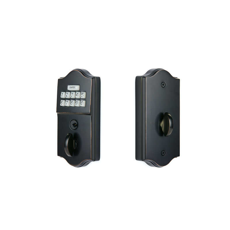 Classic Electronic Keypad Deadbolt, Oil Rubbed Bronze
