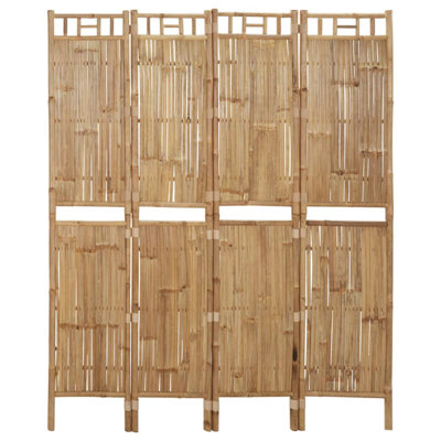 McMinnville 160cm W x 180cm H 4 - Panel Folding Room Divider
