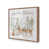 Cadre simple rose poudre, bois massif n'est pas disponible