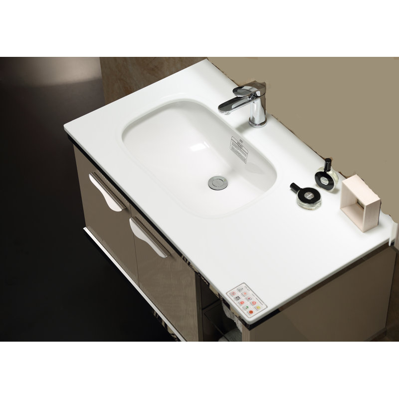 Base de meuble-lavabo de salle de bain simple 32" seulement
