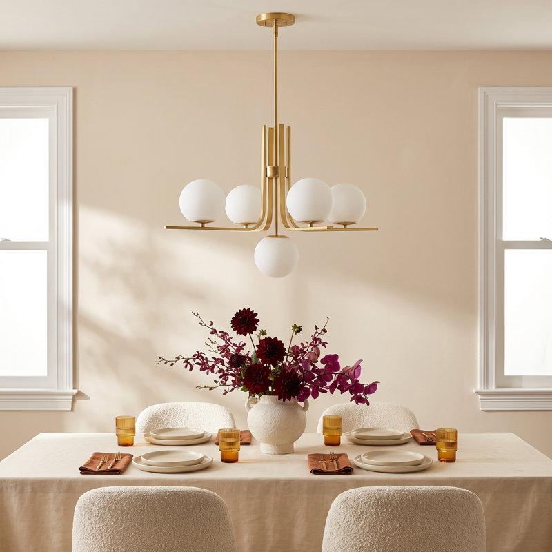 Kazu Iron 5-Light Chandelier