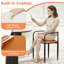 49cm H Upholstered Metal Armchair