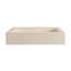 Natoma 24" Wall-Mounted Concrete Rectangular Bathroom Sink-32892522-32892523