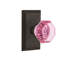 Studio Plate with Waldorf Pink Door Knob-1686660116