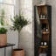 Bolware 141 cm H x 31.6 cm W Corner Bookcase