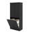 Bathroom Storage Cabinet With Two Laundry Baskets, Storage Cabinet With Doors And Drawer For Home-1731915054