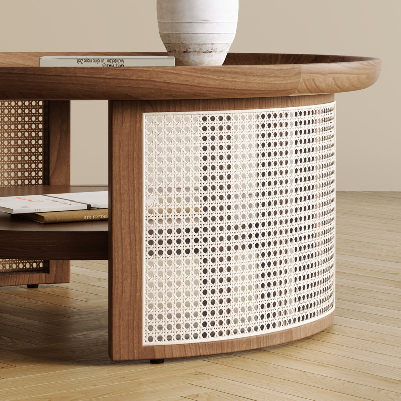 Cesio Single Coffee Table, Dark Oak