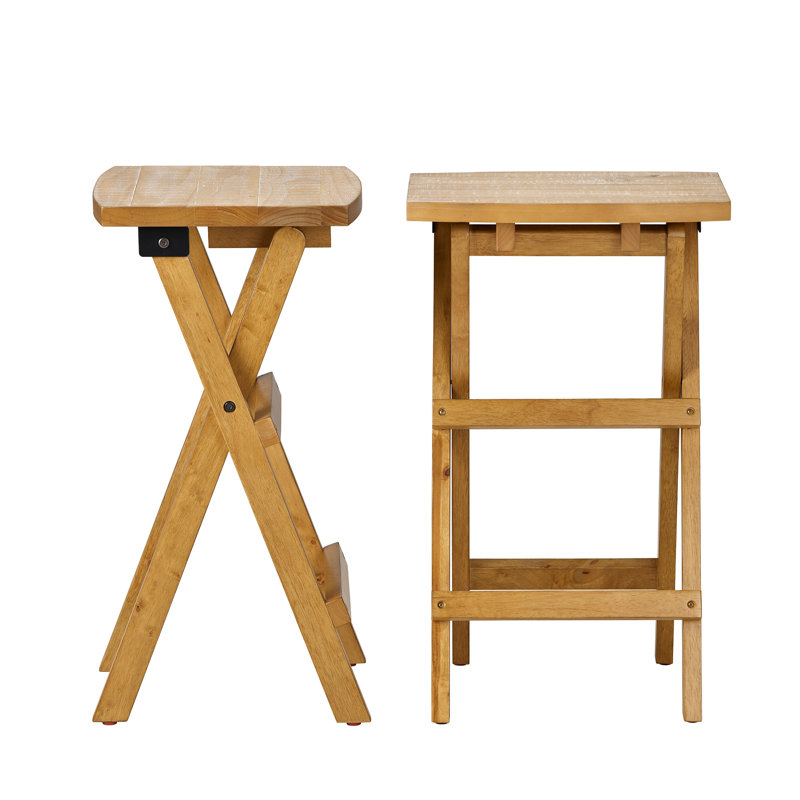 Solid Wood Counter Stool