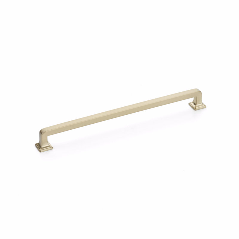 Menlo Park Appliance Pull, Signature Satin Brass