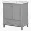 Meuble-lavabo multifonctionnel 30 po avec lavabo et meuble-lavabo 30 po