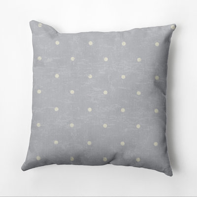 Surf, Sand, & Sea Dot Square Pillow Cover & Insert